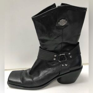 Harley Davidson Zip up boot 7.5